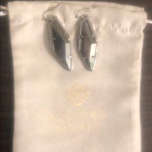 Black Slate Kendra Scott Earrings